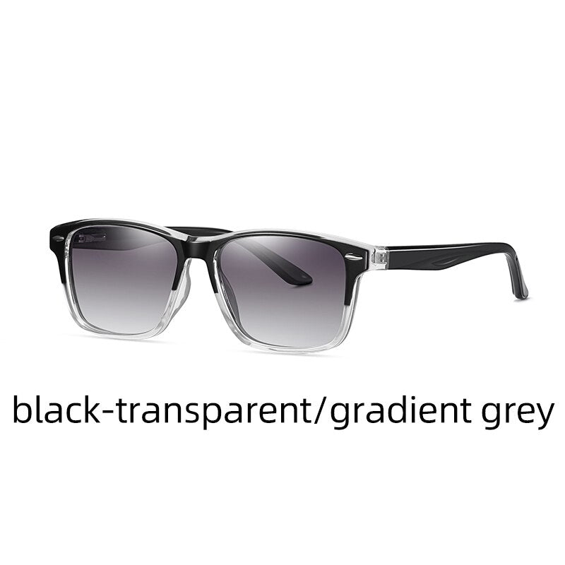 Brand Classic Square Polarized Sunglasses Mens Women Driving Male Sun